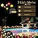 CCJK Solar Flower Lights, Outdoor Decorative Rose Flowers LED Lights,3 Pack Waterproof Solar Stake Lights with 6 Roses Flowers for Garden Yard Patio Lawn Decoration (White, Pink and Yellow)
