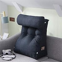 Bishelle-hm Removable Adjustable Cushion Pillow Neck Support Pillow Back Wedge Cushion Pillow Sofa Bed Office Chair Rest Cushion (Color : Style7, Size : 50x25x60cm)