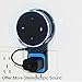 TOOVREN Outlet Echo Dot Wall Mount Stand Holder for Smart Home Speaker 2nd Generation Space-Saving Accessories - Short Charging Cable Included (2 Pack)