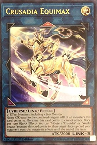 Yu-Gi-Oh! - Crusadia Equimax - CYHO-EN044 - Ultra Rare - 1st Edition - Cybernetic Horizon