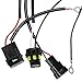 HID Anti-Flicker Load Resistor Relay Harness H1/H8/H9/H11/9005 9006/9140/9145