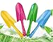 Annymall Mini Colorful Metal Garden Hand Shovel, Flower Soil Planting Digging Transplanting Light Duty Tools for Women, Men, Seniors with Arthritis - 4 Pieces Set (Random Color)