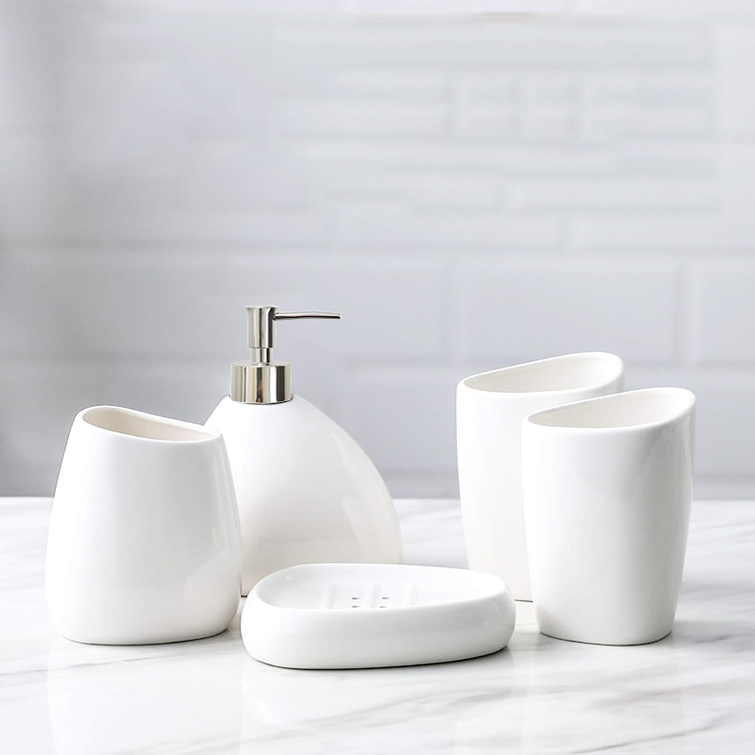 Ceramic Bathroom Set
