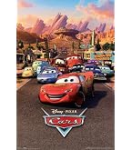 Amazon.com: Disney Pixar Cars 2 - Triptych 1 Wall Poster, 34L x