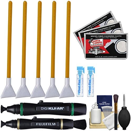 VisibleDust EZ Sensor THINLITE-X Cleaning Kit + Lenspens + Kit for Fuji X-A3, X-E2s, X-T1, X-T2, X-T10, X-T20, X-Pro2 Cameras