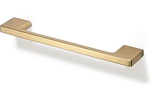 TUNNY 10 Pack Classic Cabinet Handles-6.3"/160mm Screw Spacing Champagne Bronze Furniture Hardware Handles for Kitchen Cabinets Bedroom Cabinet Pull