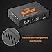 Huaka HDMI Splitter 4K, HDMI Powered Splitter 1 in 4 out 4K X 2K 3D 1080P Signal Distributor with Metal Box US Adapter Included For HDTV PC PS4 Xbox Blue-ray etc [1 input to 4 output 2018 Version]