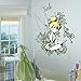 RoomMates Vintage Tinkerbell Mega Peel and Stick Giant Wall Graphix