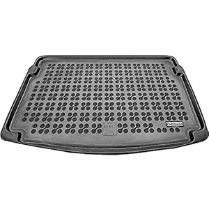 Kofferbakmat van rubber, compatibel met Seat Ibiza V met hoge bodem (vanaf 2017) + cadeau | kofferbakmat auto…