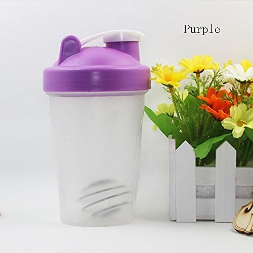 Sbeautli Holder Gym Protein My Sport Camping Supplies Beverage Cup with Stirring Ball Shaker Bottle Mixer Cup