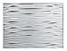 FASÄDE Waves Decorative Vinyl Backsplash Panel in Brushed Aluminum (One 18