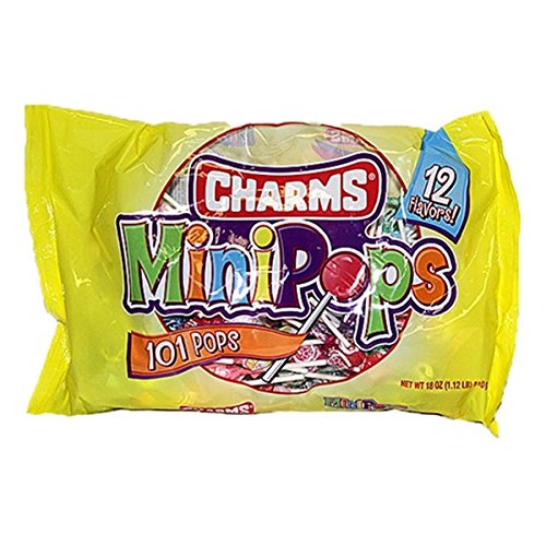 Charms Mini Pops Assorted Flavor Candy Lollipops, 101 Pops Buy Online