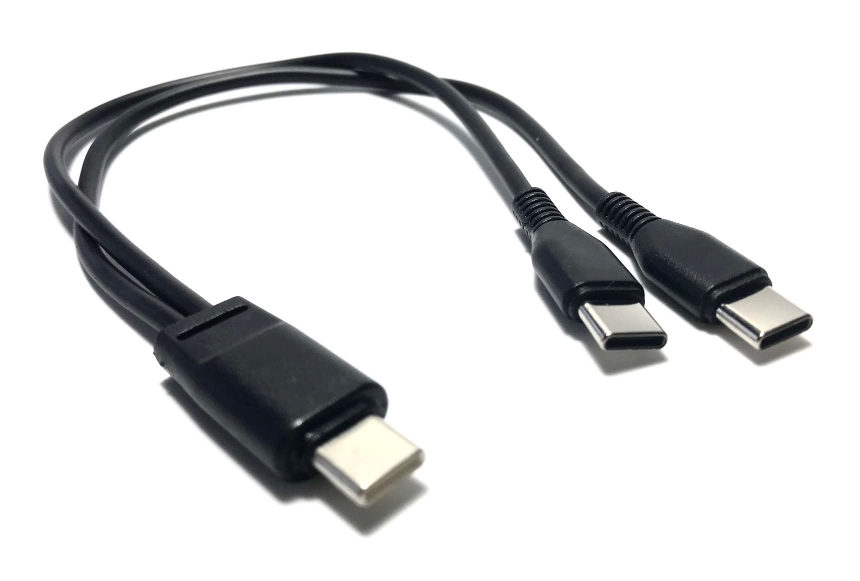 Access E Direct USB61-C-2C-5A Y字2分岐ケーブル Type C オス to 2 タイプC アクセスイーダイレクトの商品画像