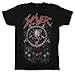 Adult Slayer "Dripping Skull" Black Tee Shirt