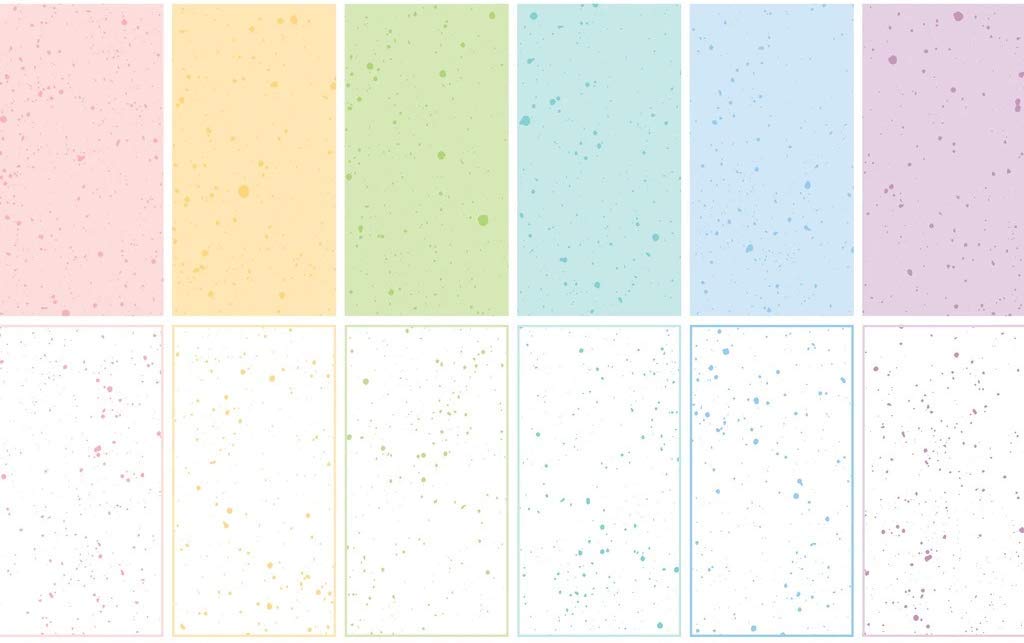 Lawn Fawn Spiffy Speckles 6"x6" Petite Paper Pack 36 Sheets LF1868