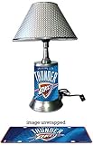 Oklahoma City Thunder Lamp with chrome shade