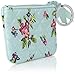 Vera Bradley Women's Cotton Zip ID Case Wallet, Water Bouquet, One Size