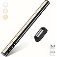 Auraglow Dimbare draadloze Touch Bar Light 3W LED USB oplaadbare batterij en magnetische montage, perfect voor lezen, kledingkast, kast, make-up spiegel, ijdelheid, nachtkastje en bureaulamp
