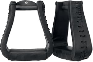 Tough 1 Stirrups Royal King Oversized Western Tread Black 57-5995