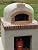 Outdoor Pizza Oven, Wood Fired, Insulated, w/ Brick Arch & Chimney