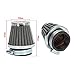 INNOGLOW 4pcs Motorcycle Air Filter Universal 50mm Pod Filters Cleaner for Honda Yamaha Suzuki Kawasaki