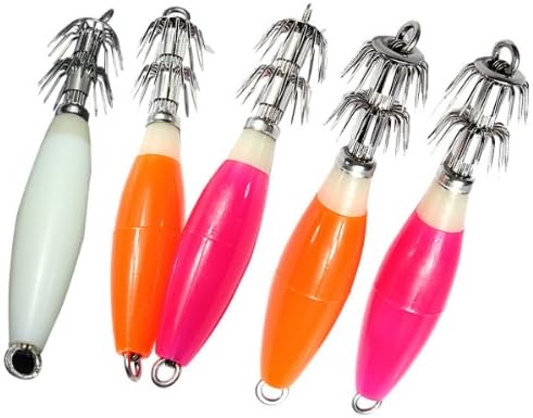 Luminous Squid Hook Noctilucent Squid Cuttlefish Sleeve Lure Hook Bait