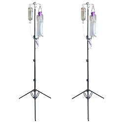 Portable IV Pole Collapsible for