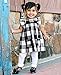 RuffleButts Baby/Toddler Girls Footless Ruffled Tights - White, 4-6