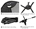 MARCHWAY Ultralight Folding Camping Chair with Large Feet, Portable Compact for Outdoor Camp, Travel, Beach, Picnic, Festival, Hiking, Lightweight Backpacking (Black-New)thumb 2