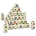 Brybelly Bulk Block of 100 Poker Dice, Great for Travel