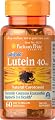 Puritan's Pride Lutein 40 mg with Zeaxanthin-60 Softgels