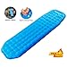 WolfWise Lightweight Inflatable Sleeping Pad Tent Static Air Mattress Backpacking Sleep Pads for Hiking Camping (Blue)