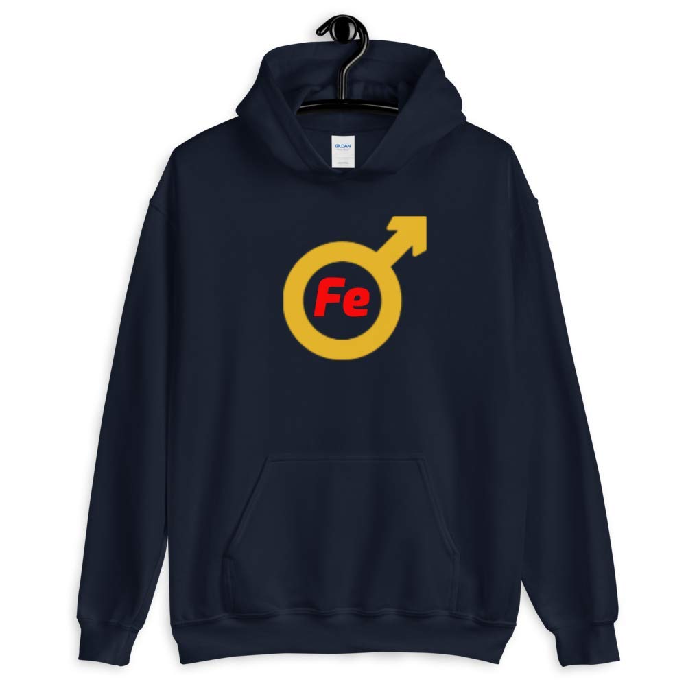 Science Hoodie - Funny Nerdy Gifts for Men and Women - Iron