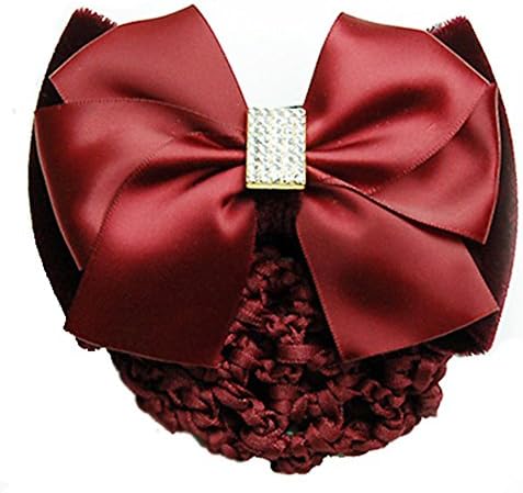 Girls flower hair accessories bobby pins Hair clips Korean version of snood net-M
