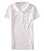 Aeropostale Women's Polka Dot Jersey Polo Shirt