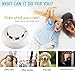 Heymoko Wi-Fi Smoke Detector Camera Motion Detection Night Vision 1080P Wireless IP Indoor Baby Pet Monitor Remote Real Time Video Free App View Nanny Cam Home Security Camera SD Card Storage to 128GB