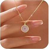 AIBELOPY Mustard Seed Necklace for Women 925 Sterling Silver Minimalist Pendant Necklace Dainty 14K Gold Plated Faith Necklaces Jewelry Baptism Confirmation Religious Christian Gifts