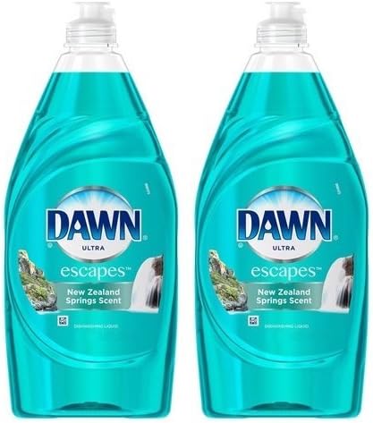 Dawn Ultra Escapes Dishwashing Liquid 8 Oz, New Zealand Springs, Set of 2