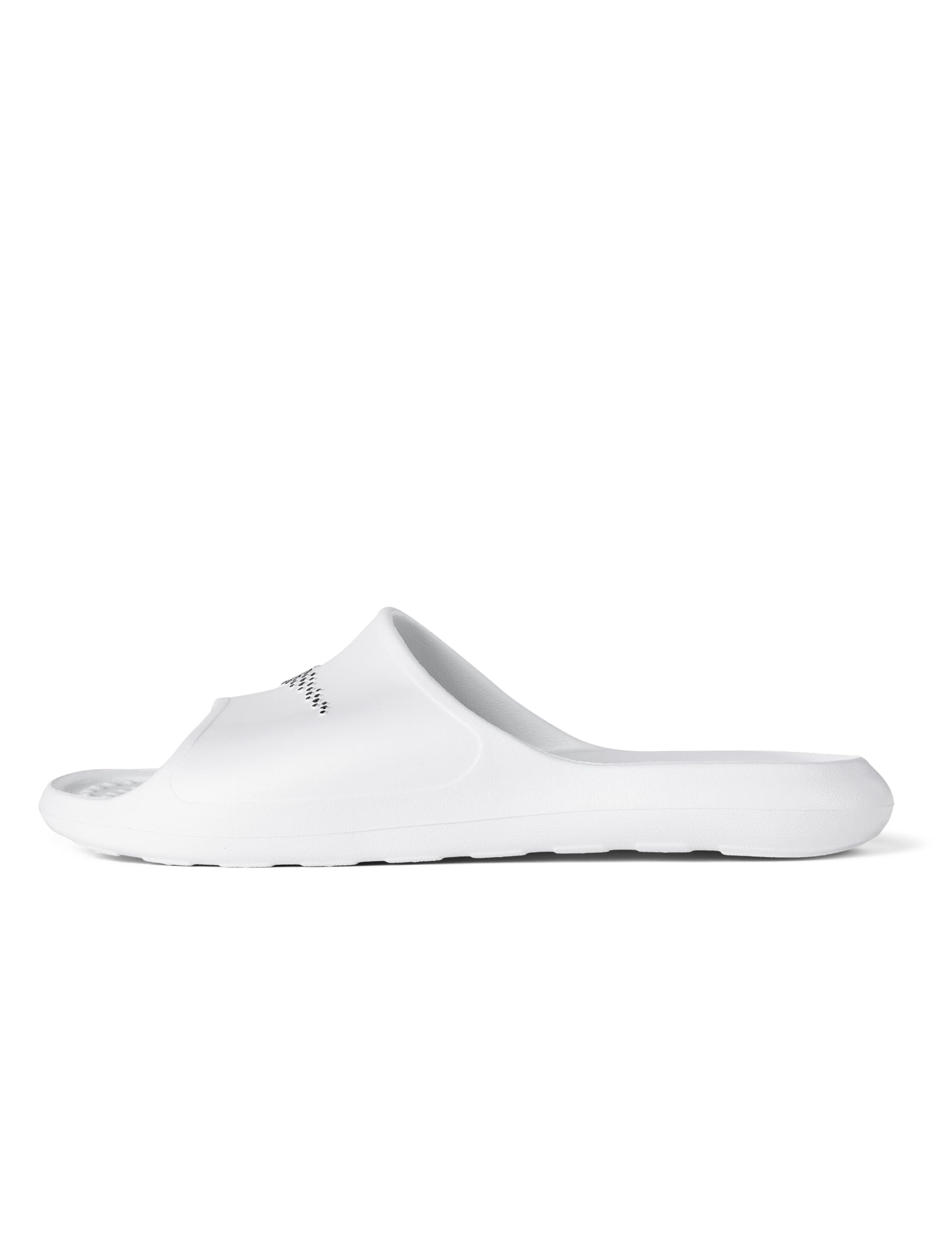 Nike Men's Victori One Shower Slides, White/Black-White, 12 Image