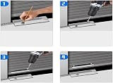 Fictory Magnetic Door Sensor Wired Security Contact Alarm for Home Garage Shop view 8