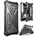 HTC 10 Case, i-Blason Prime [Kickstand] **Heavy Duty** [Dual Layer] Combo Holster Cover case with [Locking Belt Swivel Clip] for HTC 10 2016 Release (Black)