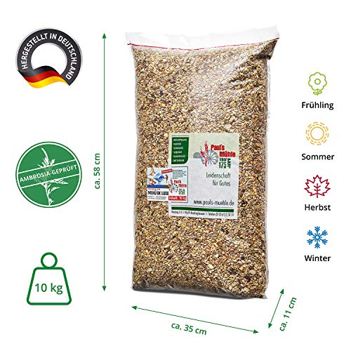 Paul´s Mühle Wildvogelfutter, Vogelfutter für Wildvögel, Deluxe Katze