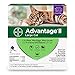 Advantage II Large Cat Vet-Recommended Flea Treatment & Prevention | Cats Over 9 lbs. | 2-Month Supply