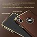 LOHASIC for iPhone Xs Max Case, Premium Leather Slim Luxury PU Soft Non-Slip Grip Flexible Defender Bumper Shockproof Full Body Protective Cover Cases Compatible with iPhone Xs Max 6.5 inch (Brown)