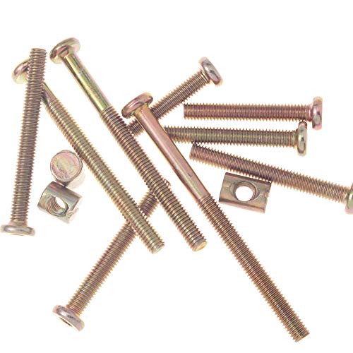 image for Sprite Science Baby Bed Crib Screws and Bolts Hardware Kit 16mm 20mm 3