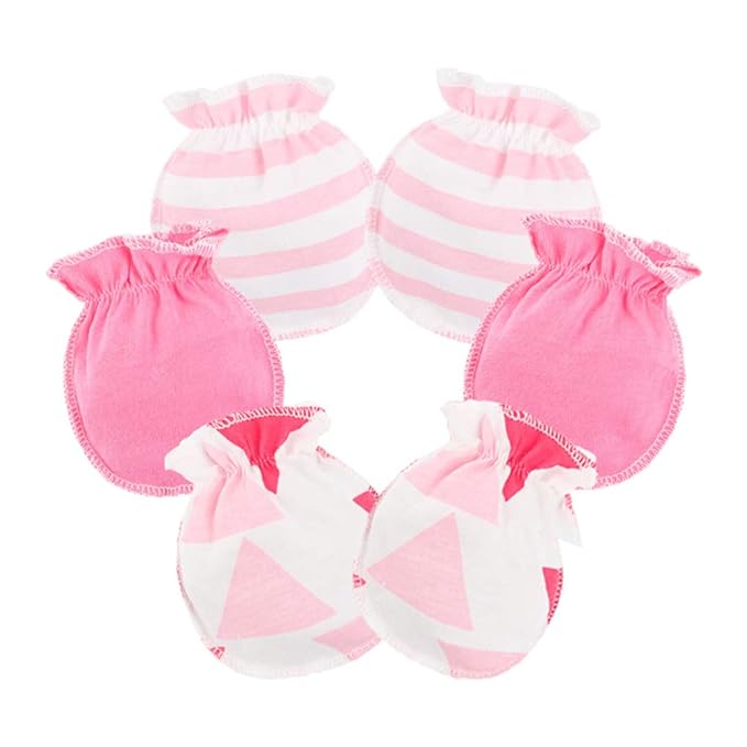 Cadeau De Naissance Pour Nouveau Ne Laat 1 Paire De Gant Pour Nouveau Ne Mignon Gants Bebe Moufles De Protection En Coton Anti Scratch Bebe Bebe Fille 0 24m Bebe Puericulture Accessoires