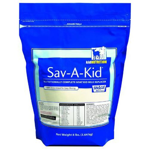 Sav-A-Kid | Goat Milk Replacer | 8 Pound (8 LB) Bag