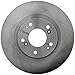 ACDelco Silver 18A1666A (19287219) Non-Coated Front Disc Brake Rotor