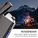 Dual Arc Electric Lighter USB Rechargeable with Battery Indicator, Flameless Windproof Plasma Lighter Candle Lighter for Outdoor Adventures, Camping, Survivalthumb 4