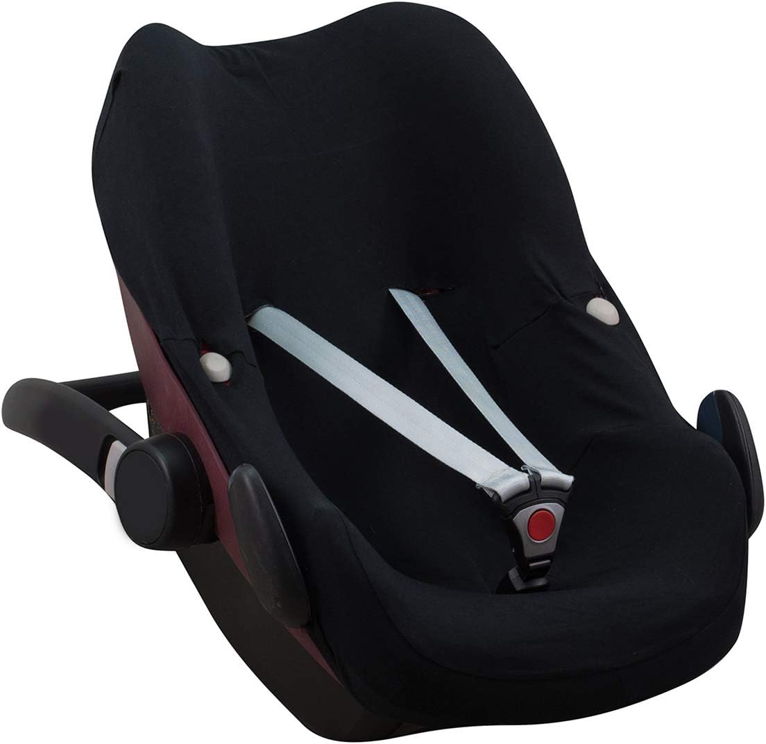JYOKO KIDS Baby car seat cover liner made cotton compatible with Maxi Cosi Bebé Confort Pebble (Black Series) - Image 3